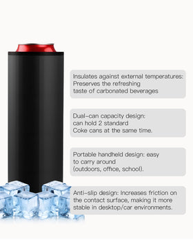IENG Dip Can Holder matte grip close-up emphasizes non-slip handling
