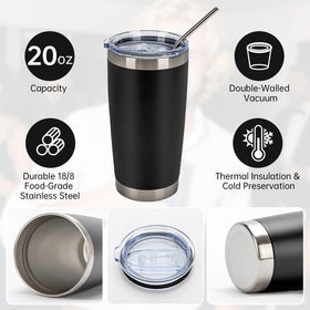 IEOVIEE 18/8 stainless interior prevents odor and rust.