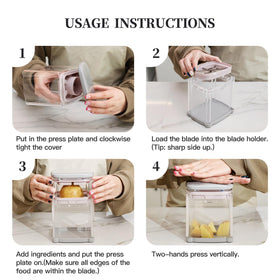 iETH ergonomic handle reduces hand fatigue during prep.
