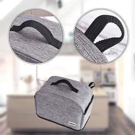 iFedio toaster cover with knife pockets keeps utensils organized