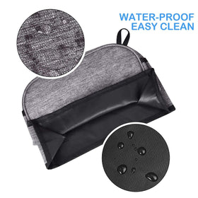 iFedio grey water-resistant fabric keeps spills at bay