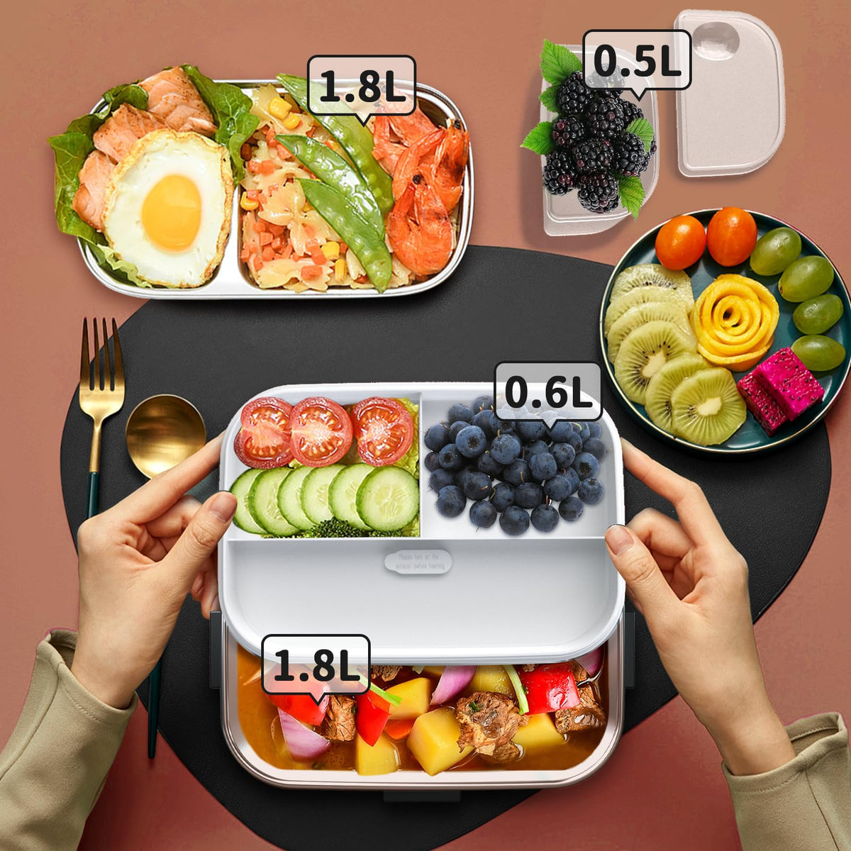 IFENROL 110V office cord powers meals at your desk