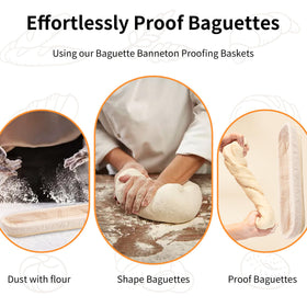 Two-basket set supports batch baking for families and gifts.