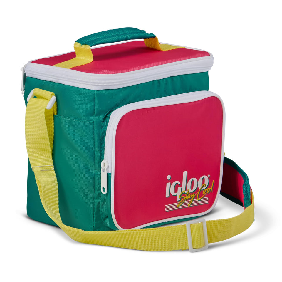 Igloo 90s Retro lunchbox front pocket for easy on-the-go organization