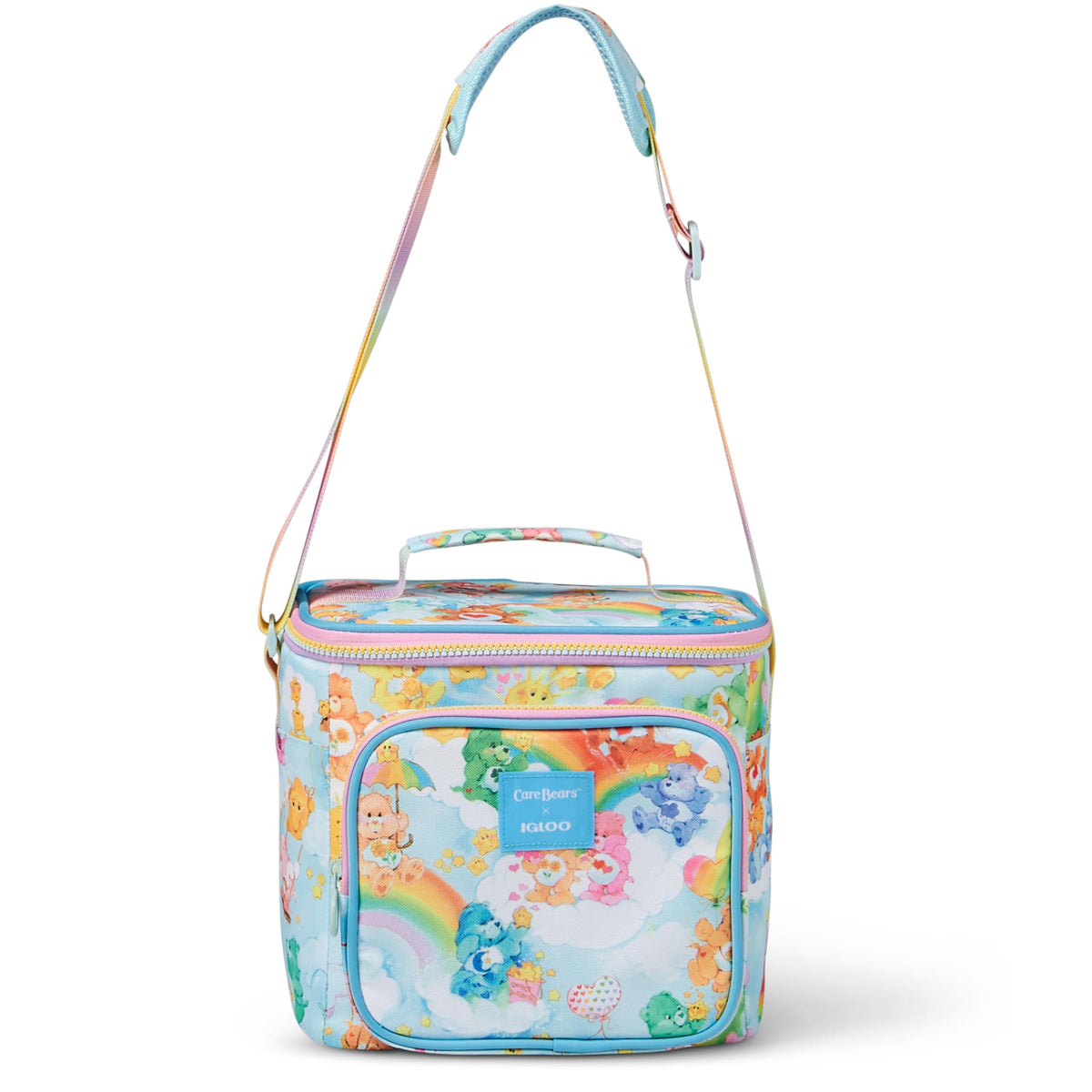 Igloo care-bears-print-lunchbox invites cheerful lunchtime.
