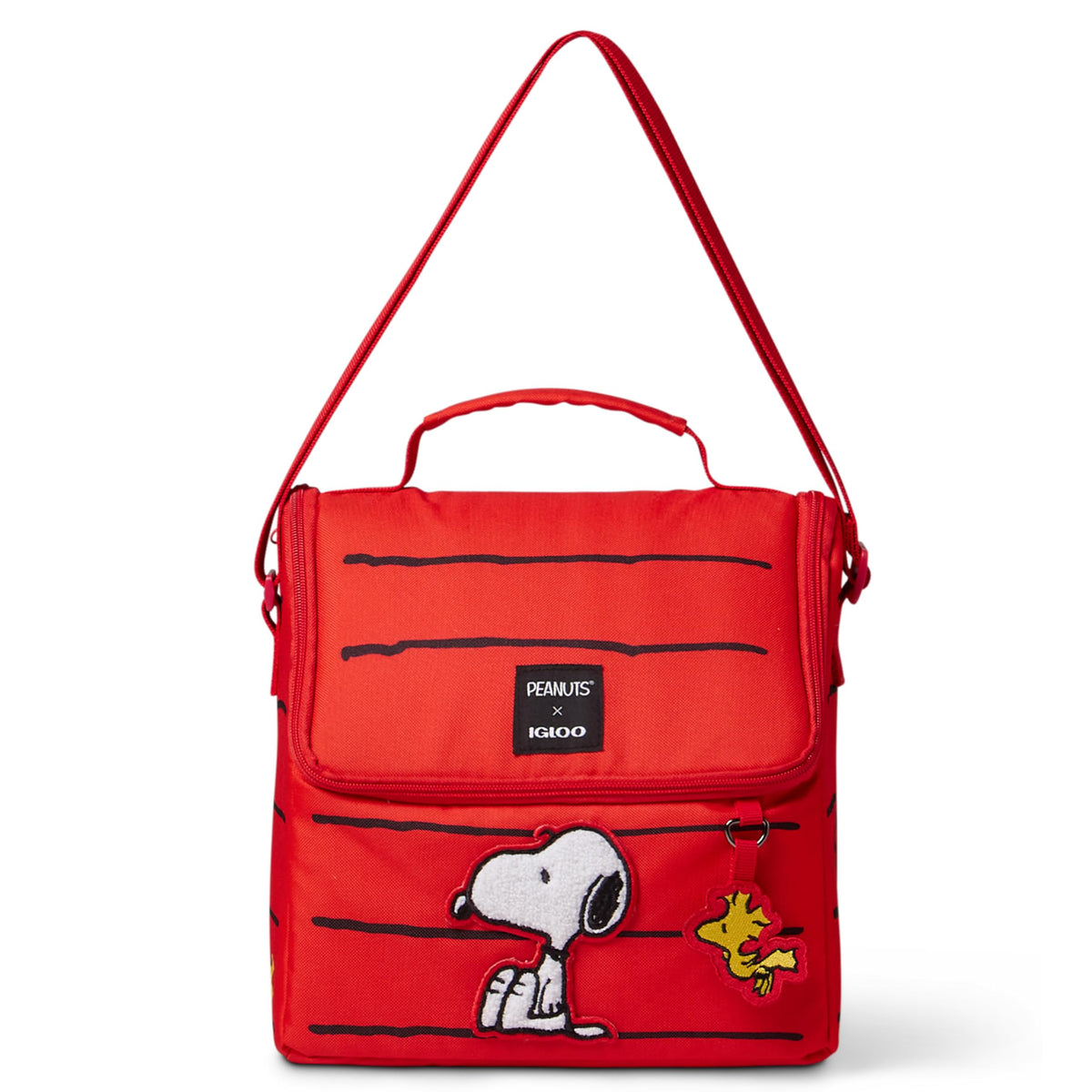 Igloo Snoopy’s House with Woodstock graphic on side for playful display.