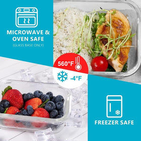 Igluu Meal Prep 1050ml container lid-on highlights family-size portions and reheating ease.