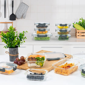 Igluu Meal Prep 370ml lid-off view showing leak-proof seal and easy cleaning.