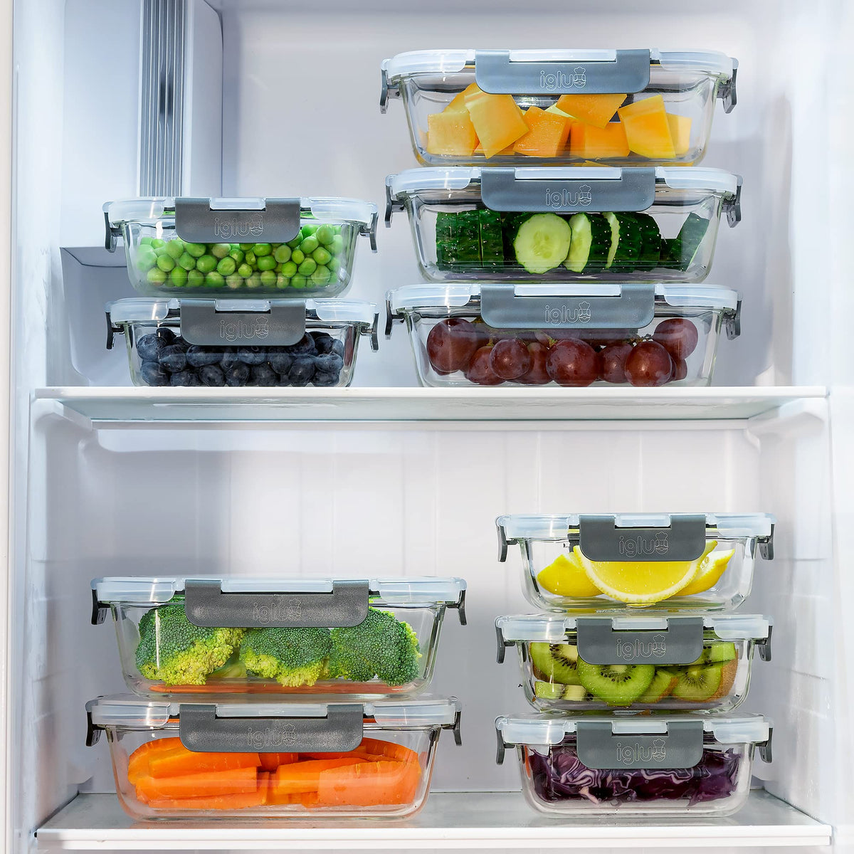 Igluu Meal Prep oven-safe and dishwasher-safe design supports versatile reheating.