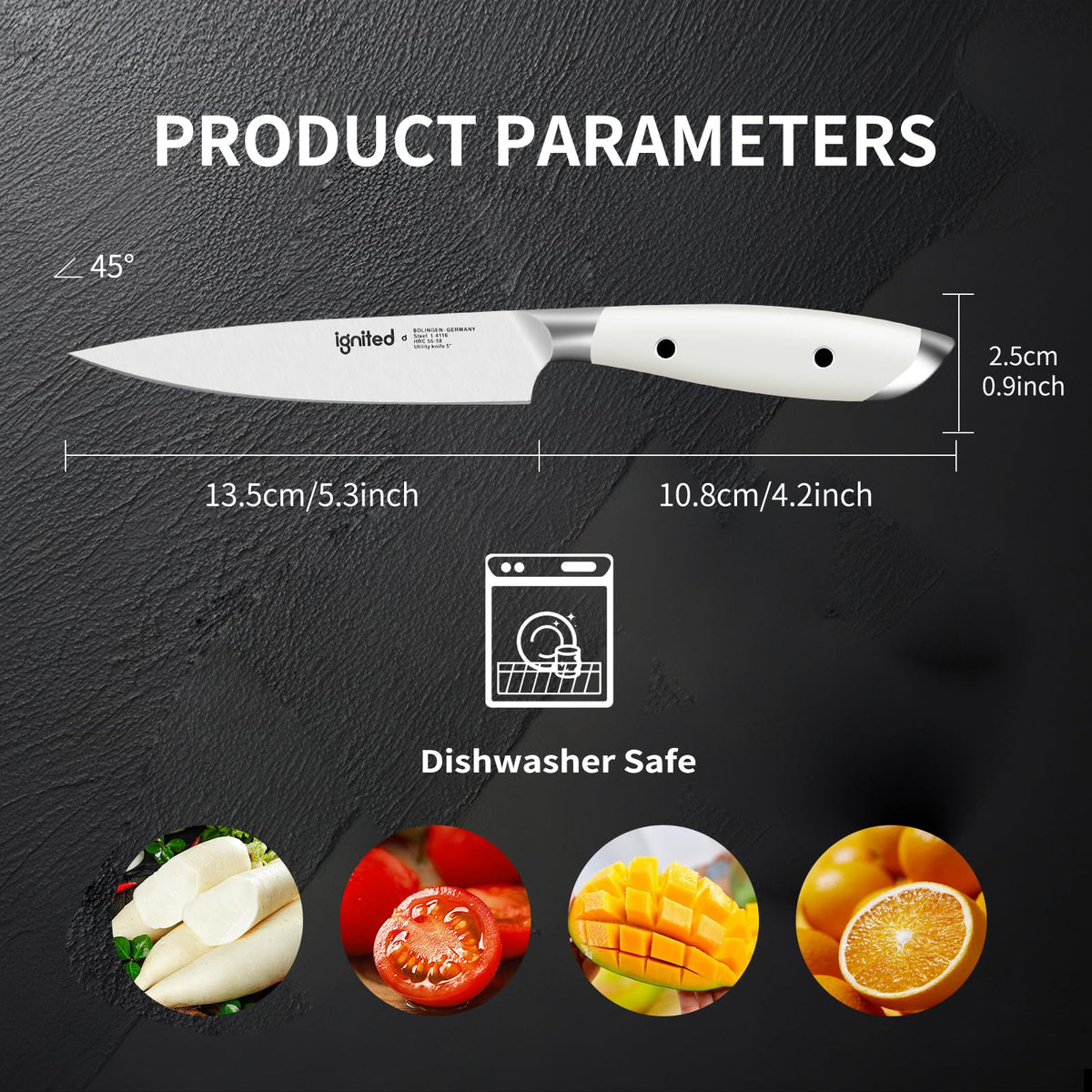 IGNITED CUTLERY gift box presentation for gifting.