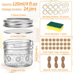 igoelove mason jar lids with airtight seal, keeps contents fresh