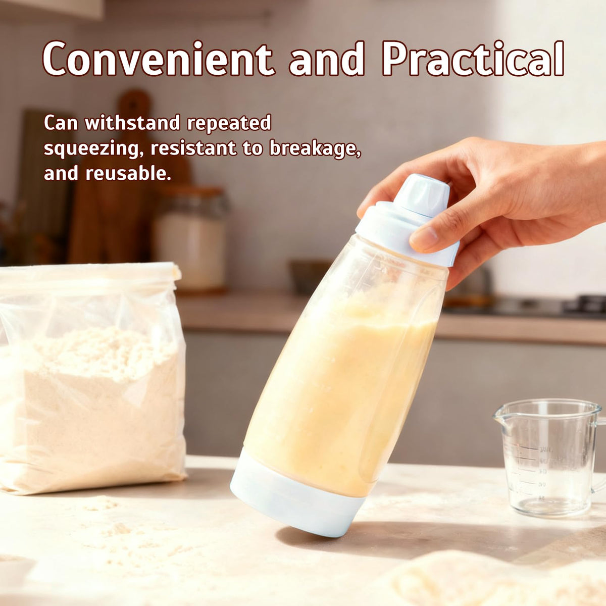 IGRARK kitchen tool for quick crepes and muffins.