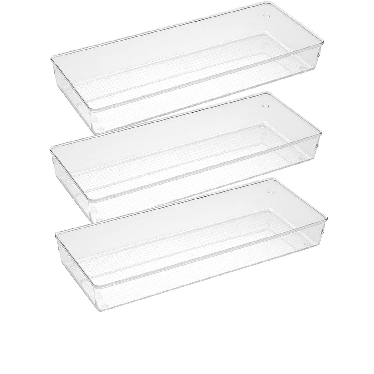 ihomecooker 3-pack drawer organizers keeps utensils neatly organized in the kitchen