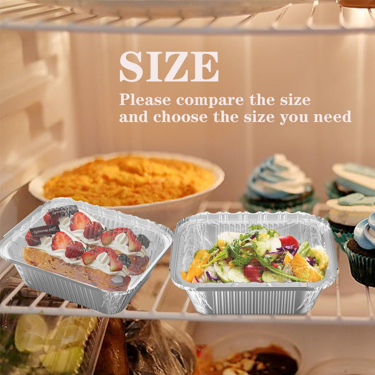 iHomeSet disposable pans simplify cleanup for catering and events.