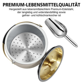 iHoo non-slip handle and side tongs for easy handling.