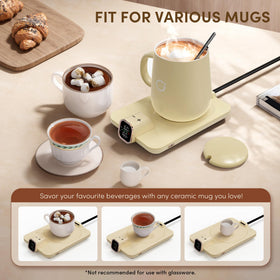 Ikago auto-shutoff feature promotes safe use in office and home.