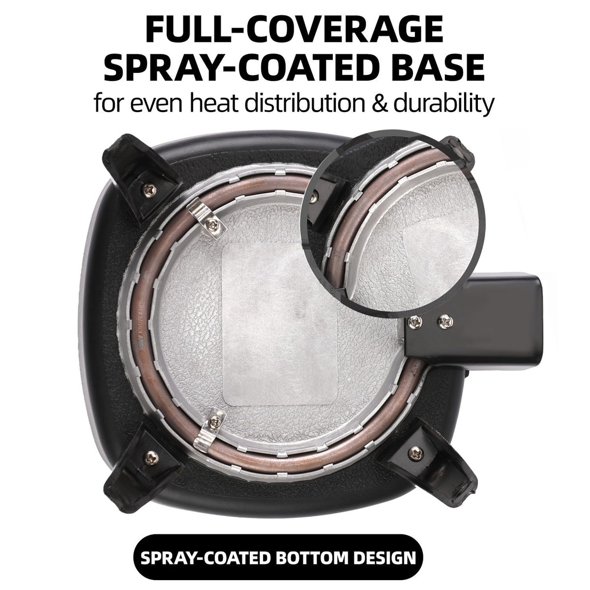 I-Keukenn compact single serve skillet fits small spaces and dorm rooms.