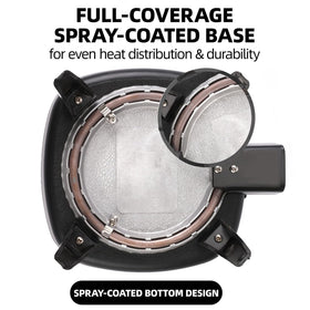 I-Keukenn compact single serve skillet fits small spaces and dorm rooms.