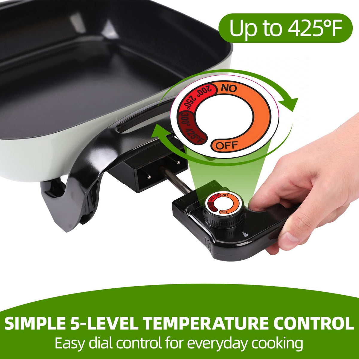 I-Keukenn ceramic nonstick coating close-up reduces sticking and cleanup