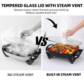 I-Keukenn sleek black finish adds style to everyday cooking