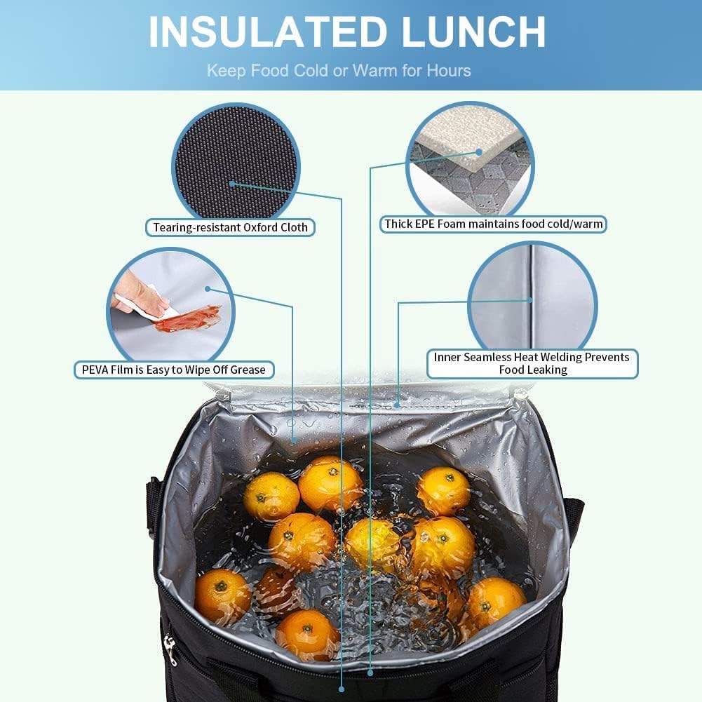 iknoe adjustable shoulder strap offers comfortable hands-free carrying.