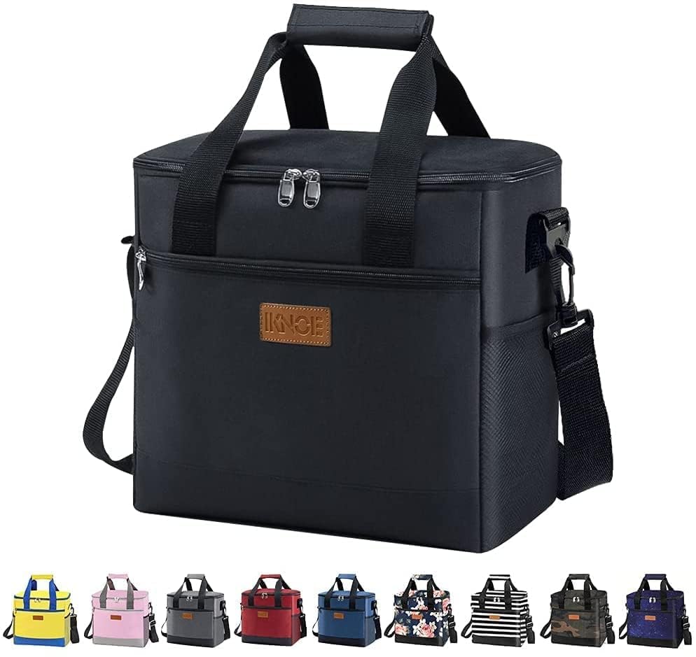 iknoe leakproof liner showing spill-free transport for lunch.