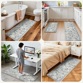 Ileading cushioned mats ideal for kitchen, laundry, office, and entryways.
