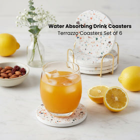 ilohaus coaster for hot and cold drinks protects tabletops