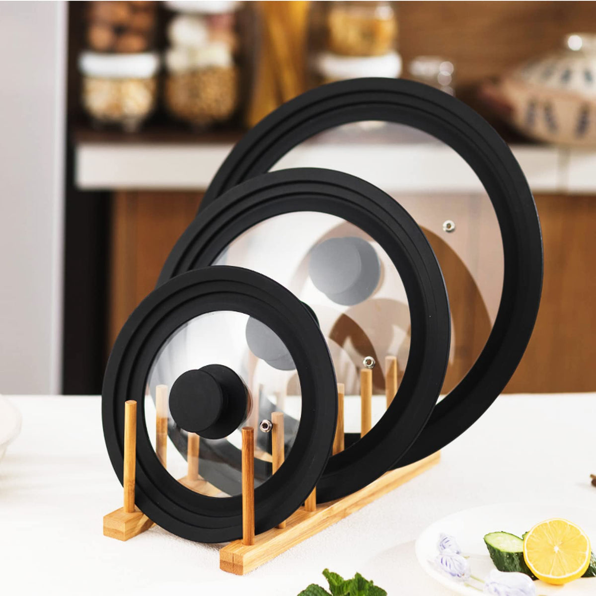 ILOVYO Universal Lid fits 6.5, 7 and 8 inch cookware