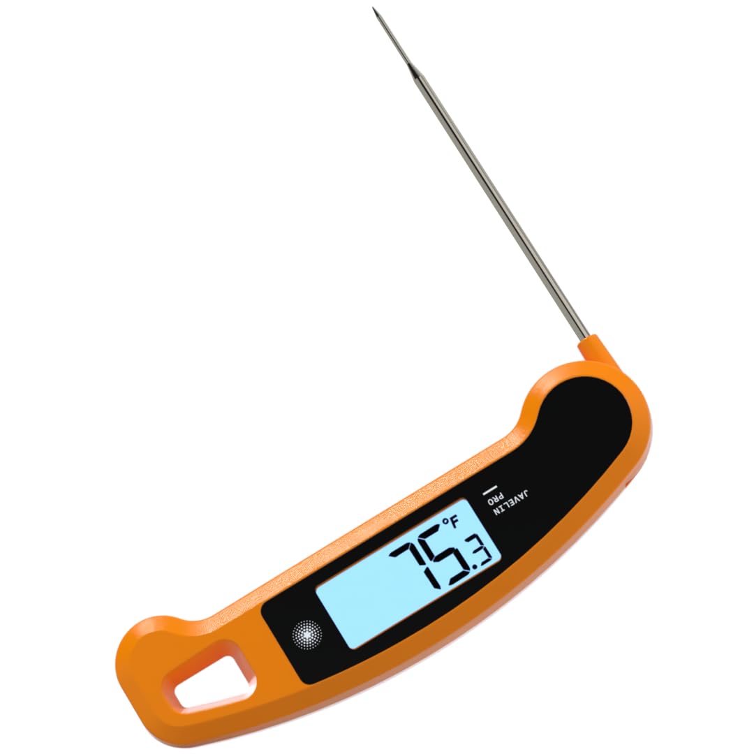 Lavatools Javelin PRO Duo Ultra-Fast 2-Second Digital Meat Thermometer – Tangerine