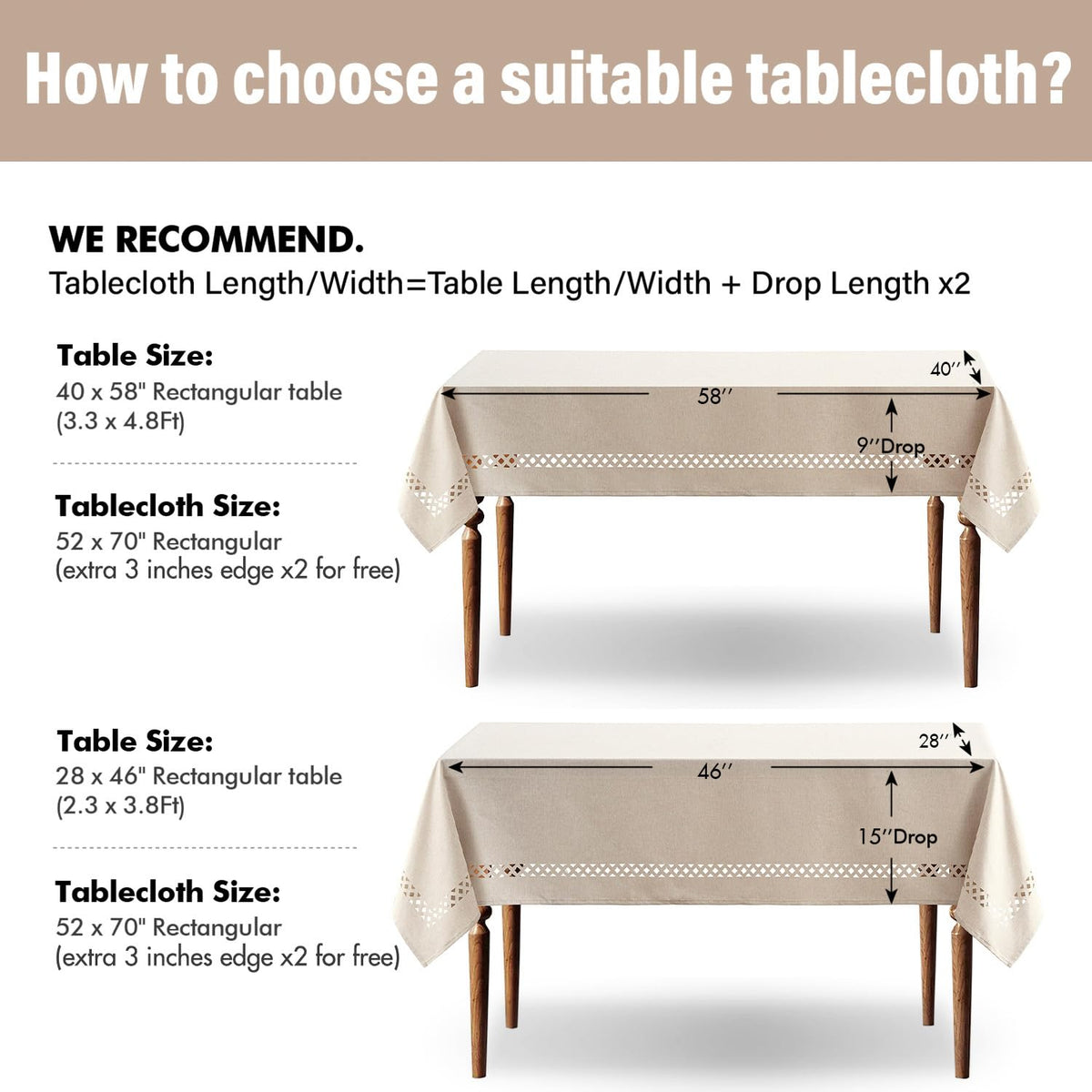 MIULEE faux linen texture adds premium farmhouse appeal.