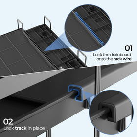 Pantasia easy, tool-free assembly with secure clips for quick setup.