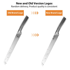 imarku bread knife 10inch serrated edge enables easy crust cutting and smooth fruit slicing