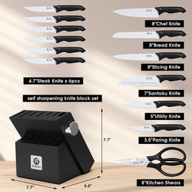 imarku dishwasher-safe knives simplify cleaning after meals