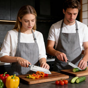 Imarku knives are easy to wash by hand after cooking.