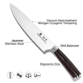 Imarku blade close-up showing sharp edge for fine chopping