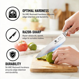 Imarku 5-inch utility knife versatile for everyday tasks.