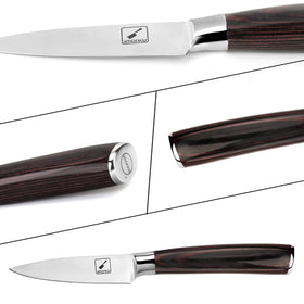 imarku paring knife chopping vegetables with steady control