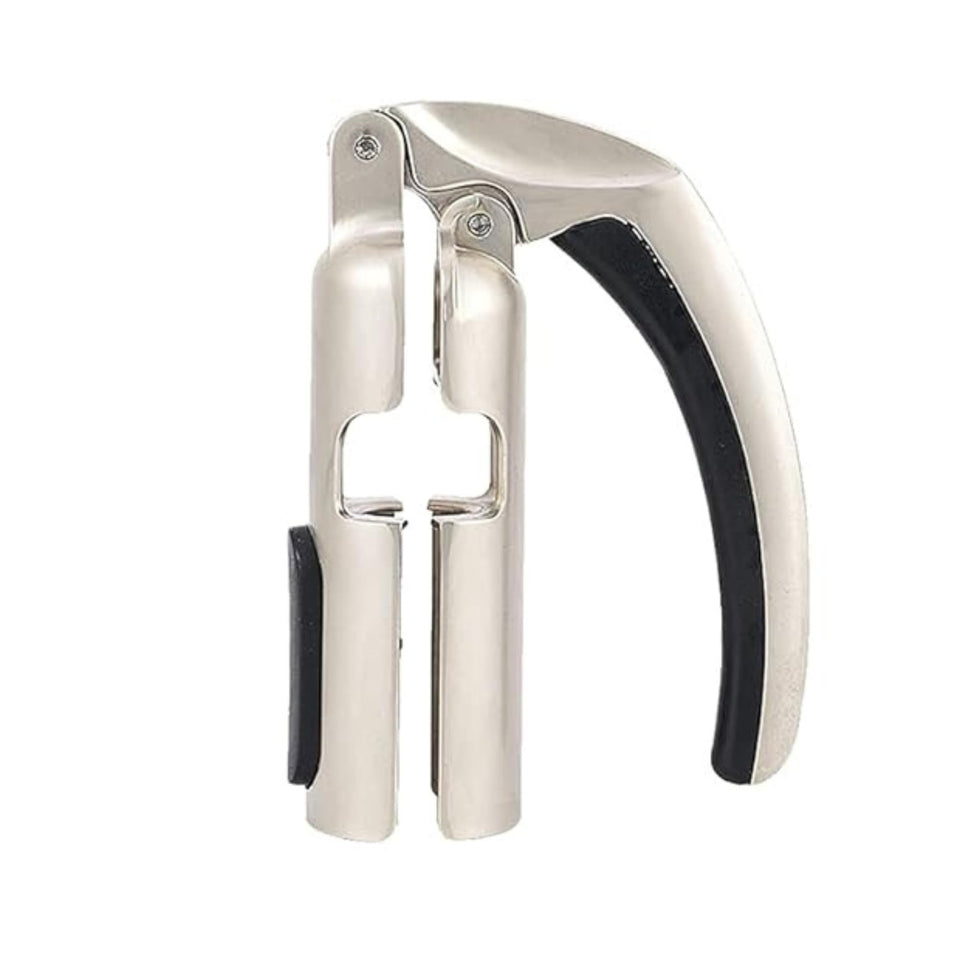 Imbibe & Indulge champagne opener tool with non-slip handle for confident cork removal.