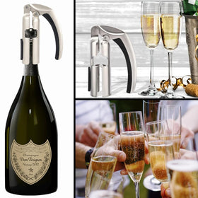 Imbibe & Indulge champagne opener tool party-ready for celebrations and gatherings.