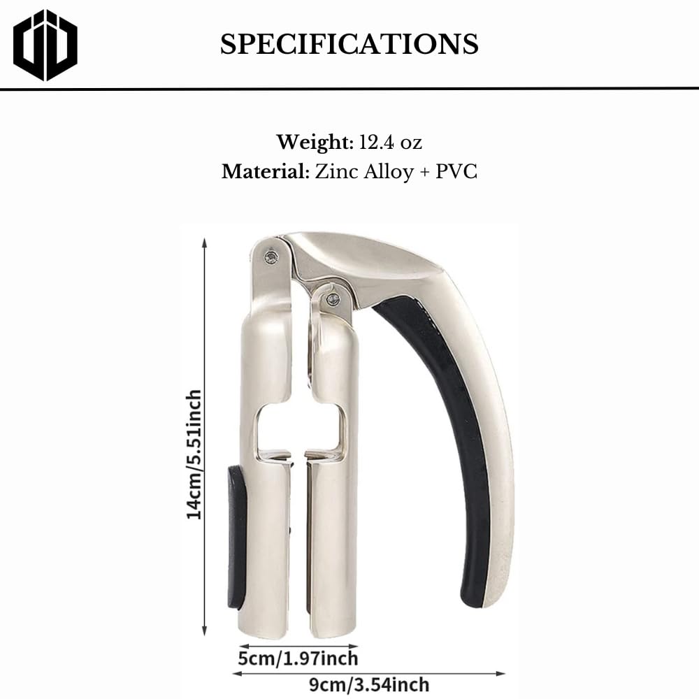 Imbibe & Indulge champagne opener tool sleek design as a stylish kitchen accessory.