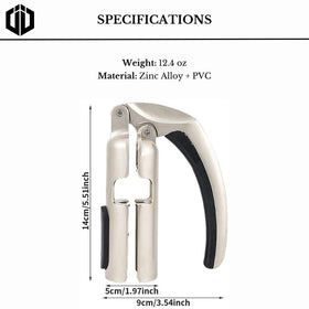 Imbibe & Indulge champagne opener tool sleek design as a stylish kitchen accessory.