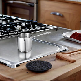 IMEEA 18-10 tri-ply stainless steel construction delivers even heat distribution.