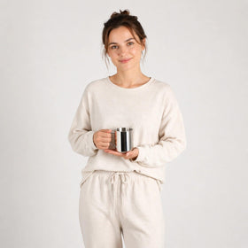 IMEEA daily-use mug suitable for tea, coffee, or hot chocolate.