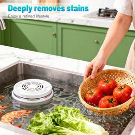 IMENE one-button control enables quick mode selection for cleaning tasks.