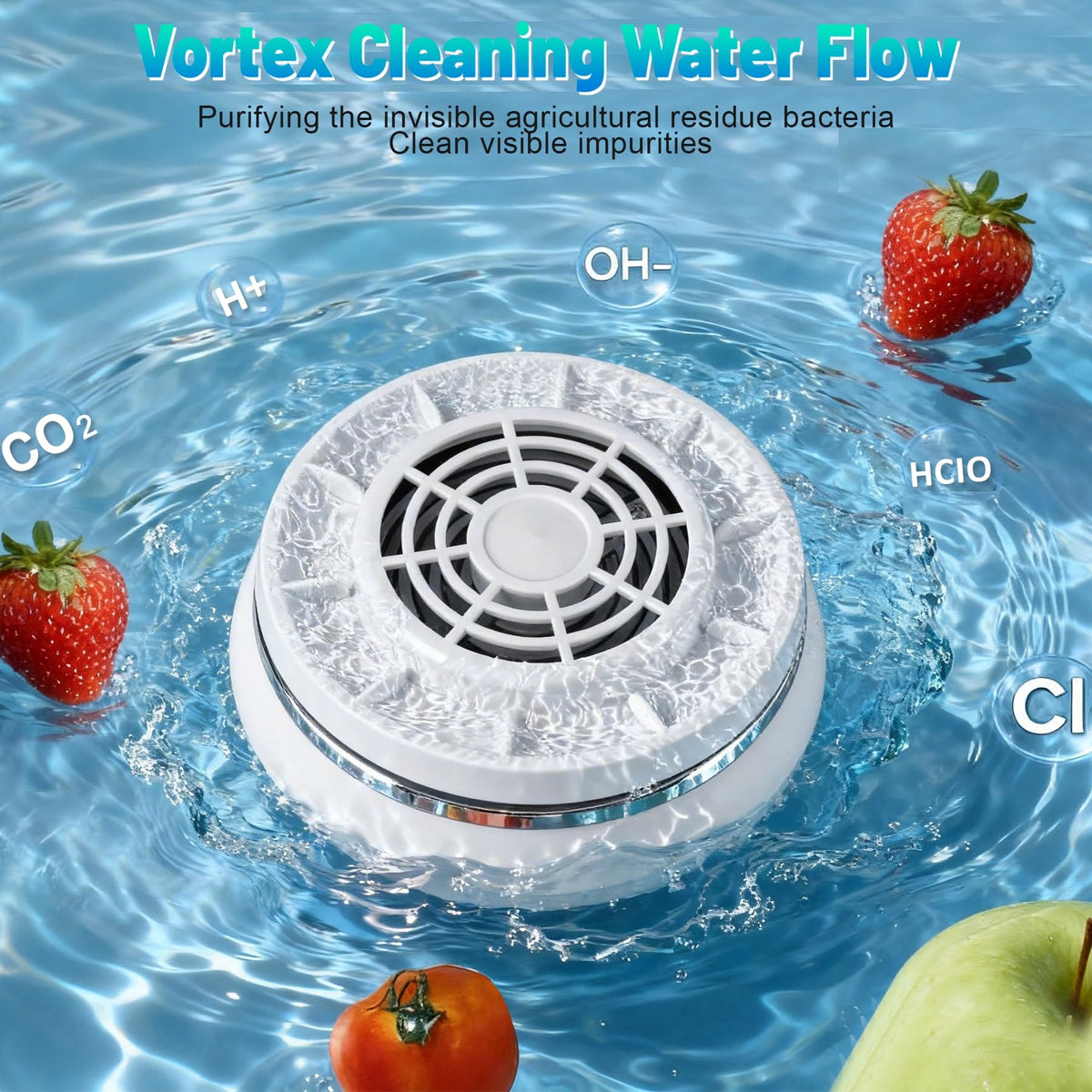 IMENE Ti-electrolysis purification highlights titanium technology for powerful cleaning in water.