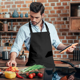 IMERAGO easy care machine washable aprons support quick cleanup.