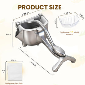 IMGROSE lemon squeezer hand press enabling easy juice extraction with minimal effort.
