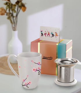 Immaculife teacup smooth inner surface resists staining and cleans easily