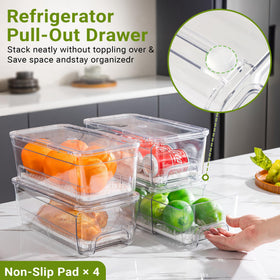 Imncya drainage design bins drain moisture for fresher produce after washing
